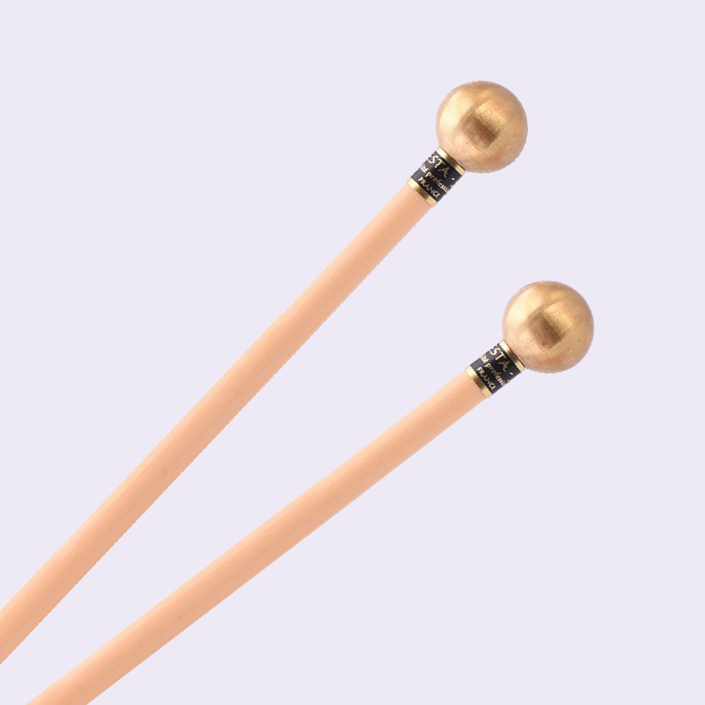 Glockenspiel Mallets - Brass 20 mm - Model Orchestra Brass