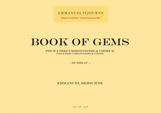 Book of gems | SEJOURNE E.