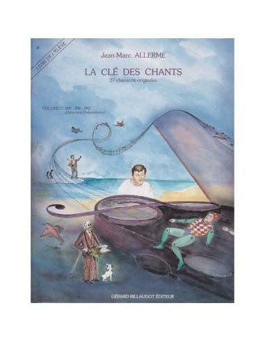 La clé des chants 27 chansons originales 1er cycle (AVEC CD) | ALLERME