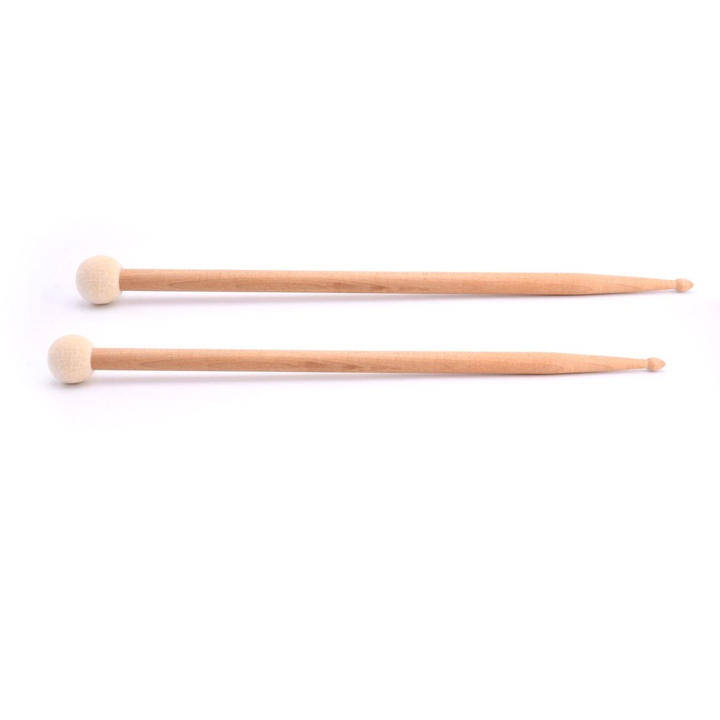 Drumsticks – Franck Agulhon + Head Felt high-durability