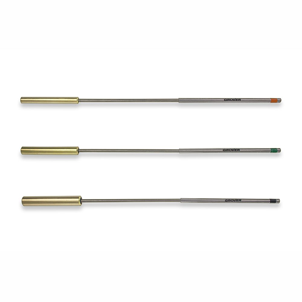 Pack 3 Triangle Beaters Brass Tubular GROVER