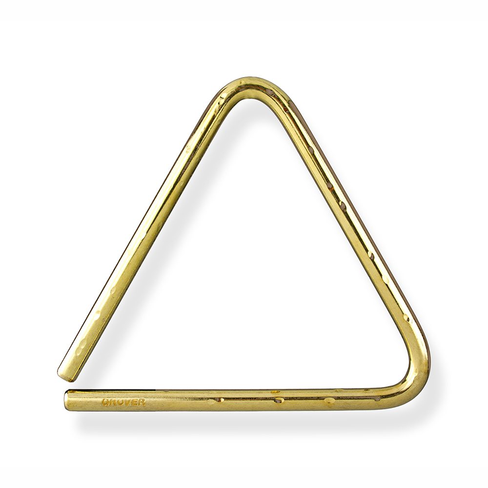 Triangle 6" Bronze Hammered Lite GROVER