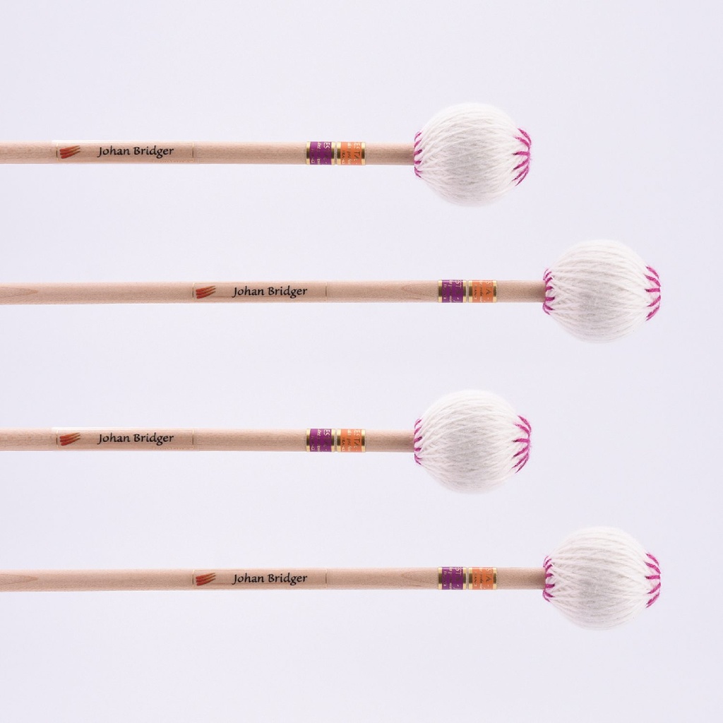 Marimba Mallets Signature Johan Bridger - 05.3 Medium Hard Brilliant / bright