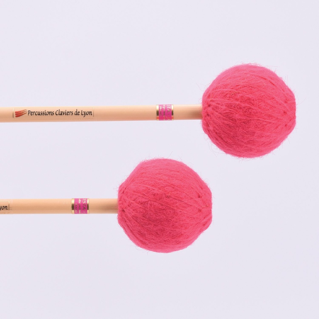 Marimba Mallets BASS Signature Percussions Claviers de Lyon - 01 Very Soft Muffled - quite heavy