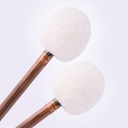 Timpani Mallets Felt "ORCHESTRA 01" Gert François - Very Soft