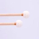Timpani Mallets Classic - ORANGE - Medium Bright