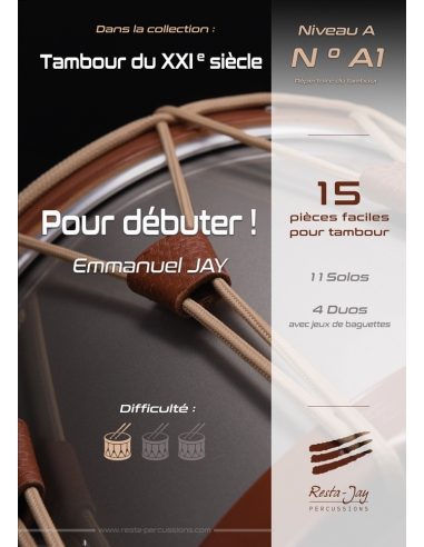 Pour débuter ! 15 pièces faciles pour tambour | JAY E.