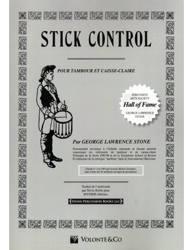 Stick control pour tambour et caisse claire | VERSION FRANCAISE | STONE G.L.