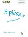 5 pieces for vibraphone and piano | DUREZ J-F.