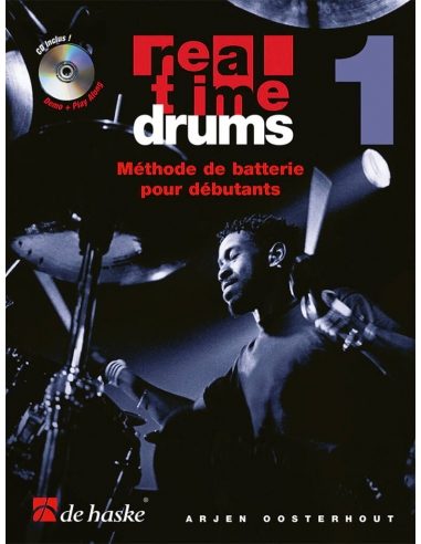 Real time drums, méthode de batterie pour débutants | OOSTERHOUT A.