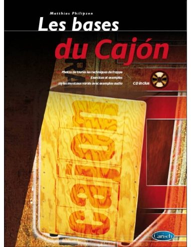 Les bases du Cajon – avec CD | PHILIPZEN Matthias