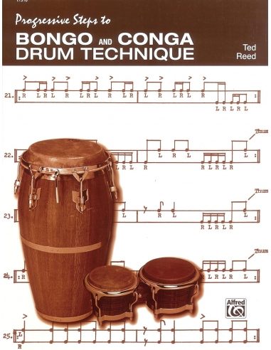 Progressive steps to Bongo and Conga drum technique | REED Ted