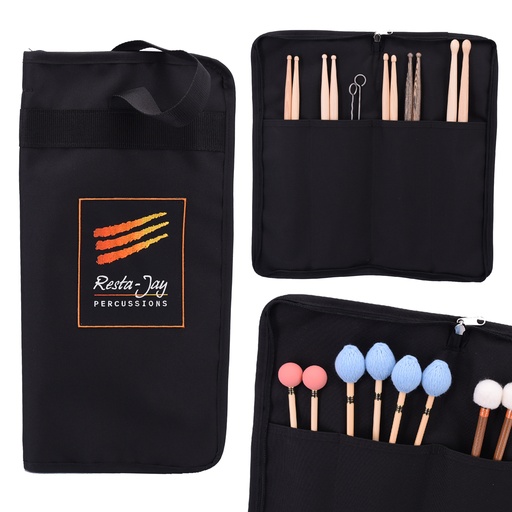 [SAC0] Sac à baguettes batteur pour 10 paires