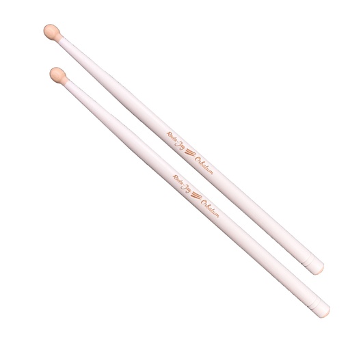 [TAMBORB-blanc-Pair] Baguettes de Tambour - ORBATUM – "Blanche"