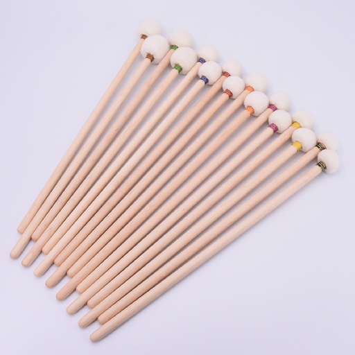 [TEL] Baguettes Timbales Série Classique Complète - 8 paires – BOIS
