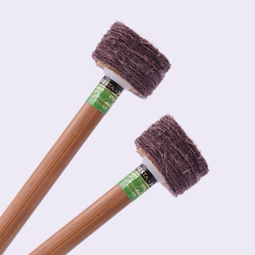 Baguettes Timbales Flanelle "ORCHESTRA 01F02" Gert François – Doux / Noir et sombre