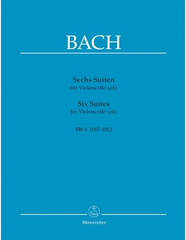 [BA00320] Six Suites for Solo Cello | BACH J-S.