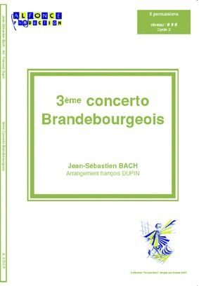 [A05013P] 3rd Concerto Brandebourgeois | BACH J-S.