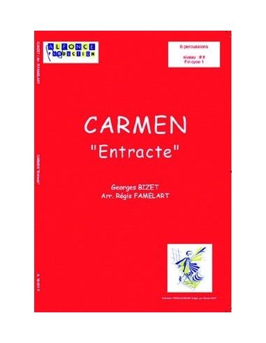 [A18001P] Carmen « Entracte » | BIZET G.