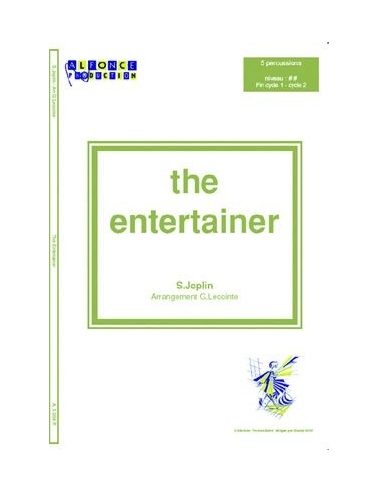 [A5008P] The entertainer | JOPLIN S.