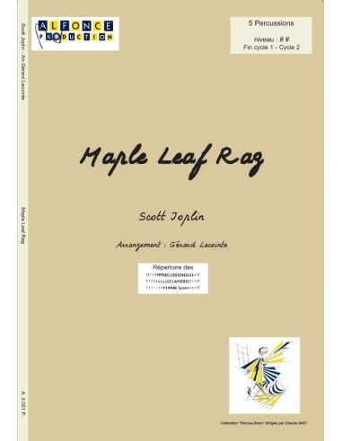 [A5001P] Maple Leaf Rag | JOPLIN S.