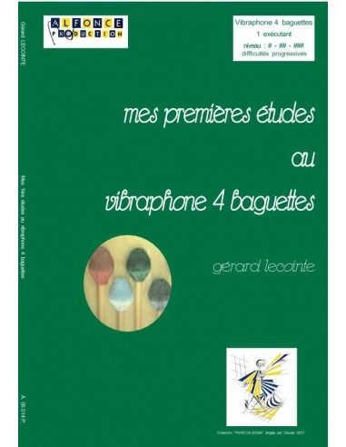 [A05014P] My First Four-Mallet Vibraphone Studies | LECOINTE G.