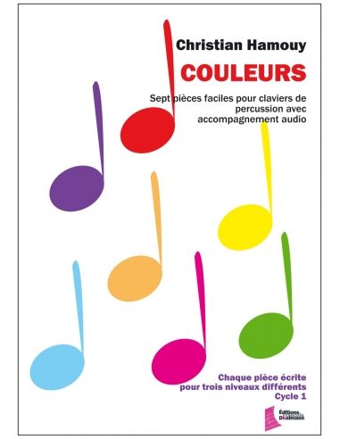 [FD0762] COULEURS 7 pièces faciles pour claviers... | HAMOUY C.