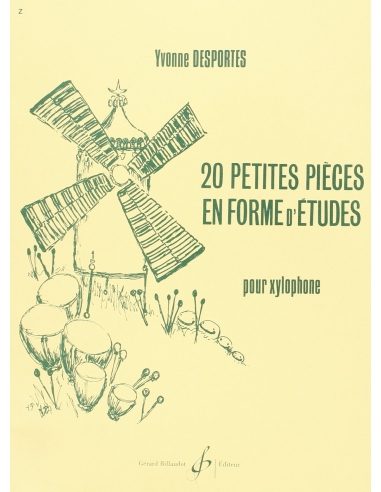 [GB2017] 20 Little Pieces in the Form of Studies for Xylophone | DESPORTES Y.