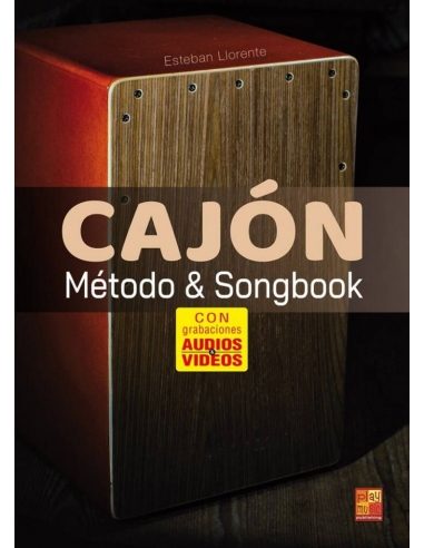 [PM-MS0510] Cajon, Método & Songbook | VERSION ESPAGNOLE | LLORENTE Esteban
