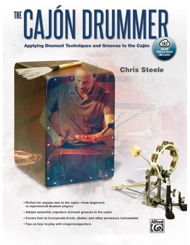 [AMP47758] The cajon drummer -online audio & video | VERSION ANGLAISE | STEELE C.