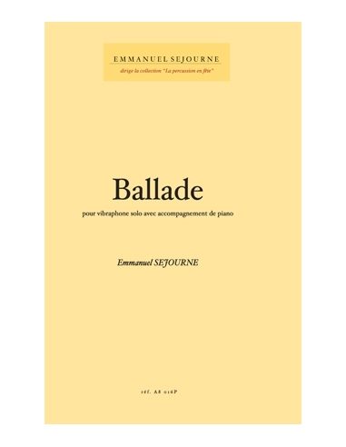 [A8016P] Ballade | SEJOURNE E.